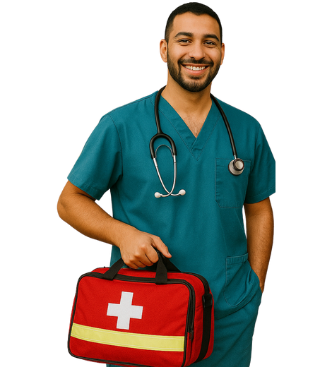 Infirmier à domicile — équipe soignante